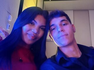 hot naked webcam couple having sex LadyAndLogan