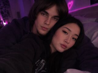 kinky webcam couple show YunaYves